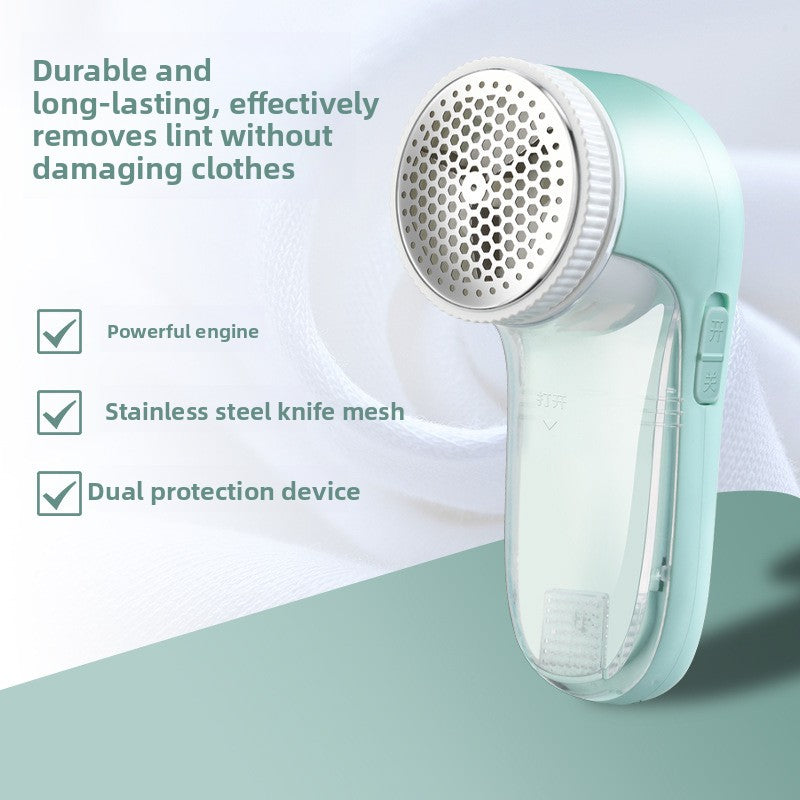Rechargeable Electric Lint Remover Three-Blade Fabric Shaver